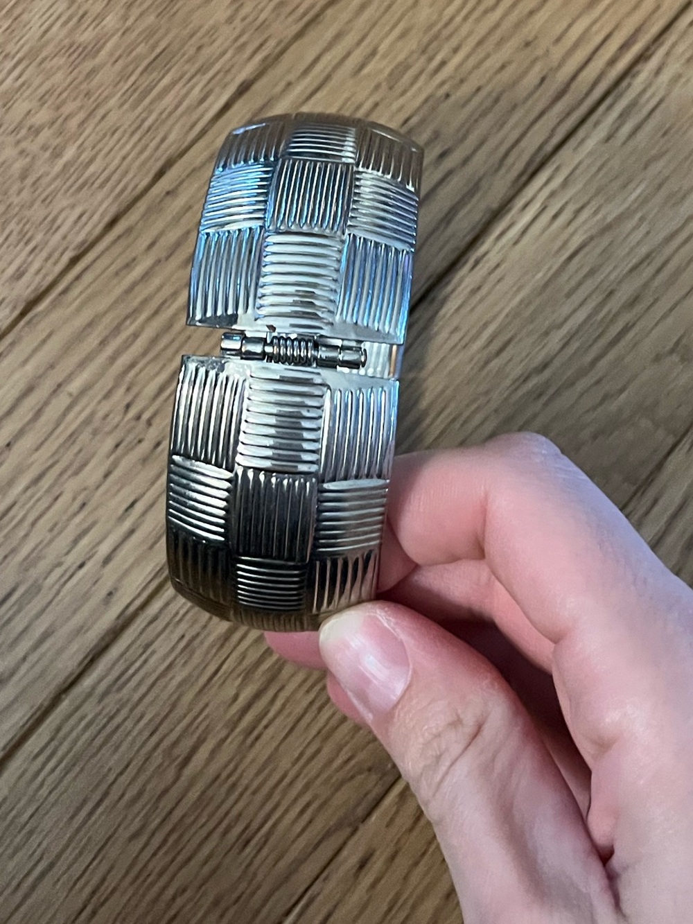 Silver bracelet